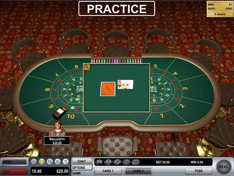 Baccarat made by Boss Media with 6 Deck